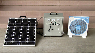 Tragbare  Solaranlagen