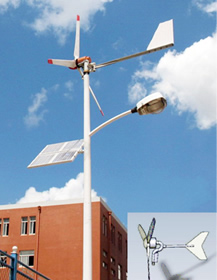 Solarstraßenlampe des Wind/Solar-Hybrid